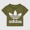 Καλύτερη πώληση ⌛ Adidas T-shirts T-Shirt Trefoil HE2191 Πράσινο Regular Fit 🤩