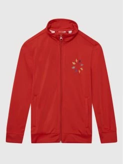 Πολύ καλή προσφορά 😀 Adidas Μπλούζες Φόρμας Μπλούζα Adicolor Track HB9460 Κόκκινο Regular Fit 👏