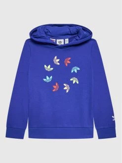 Προώθηση ⌛ Adidas Μπλούζες Φόρμας Μπλούζα Adicolor HE4781 Μπλε Regular Fit 🎁