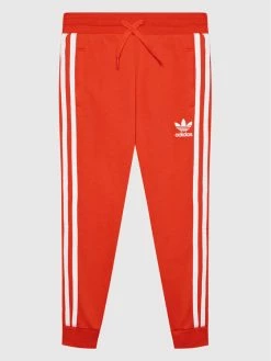 Προώθηση 😍 Adidas Παντελόνια Φόρμας Παντελόνι φόρμας 3-Stripes HD2037 Κόκκινο Regular Fit 👏