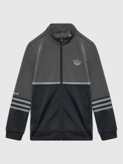 Το φθηνότερο 🔥 Adidas Μπλούζες Φόρμας Μπλούζα Sprt Collection Track HE2081 Γκρι Regular Fit 🧨