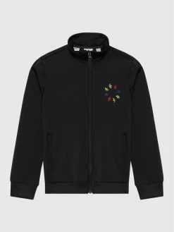 Αγορά 😀 Adidas Μπλούζες Φόρμας Μπλούζα Adicolor Track HB9461 Μαύρο Regular Fit 💯