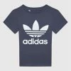 Συμφωνίες ❤️ Adidas T-shirts T-Shirt Trefoil HC9601 Σκούρο μπλε Regular Fit ✨