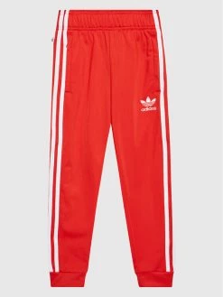Συμφωνίες 😀 Adidas Παντελόνια Φόρμας Παντελόνι φόρμας Adicolor Sst Track HD2047 Κόκκινο Regular Fit 🔥