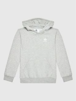 Best Pirce 😀 Adidas Μπλούζες Φόρμας Μπλούζα Adicolor H32353 Γκρι Regular Fit 🧨