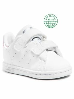 Τοπ 10 ⭐ Adidas Κοντά Αθλητικά Παπούτσια Stan Smith Cf I FX7537 Λευκό 🧨