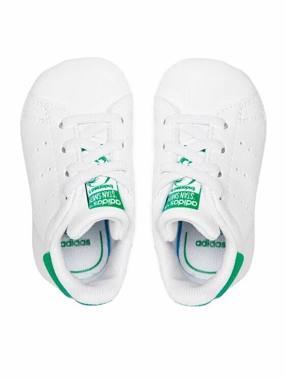 Εκπτωση 😀 Adidas Κοντά Αθλητικά Παπούτσια Stan Smith Crib FY7890 Λευκό 👏 6 Εκπτωση 😀 Adidas Κοντά Αθλητικά Παπούτσια Stan Smith Crib FY7890 Λευκό 👏 - Image 6
