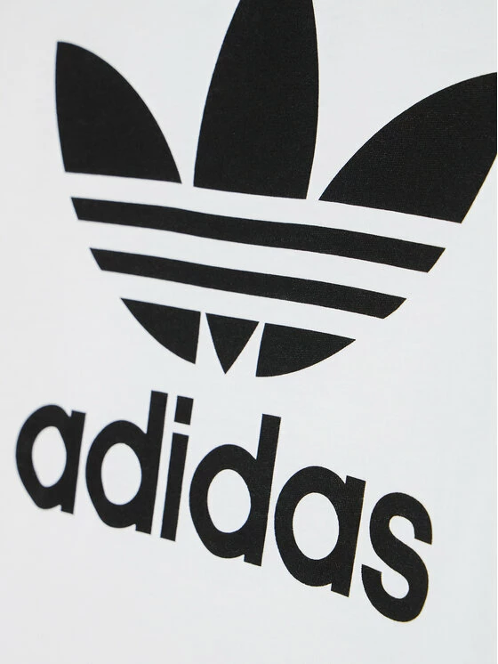 Εξοδος 🧨 Adidas T-shirts T-Shirt Trefoil DV2904 Λευκό Regular Fit 🎁 3 Εξοδος 🧨 Adidas T-shirts T-Shirt Trefoil DV2904 Λευκό Regular Fit 🎁 - Image 3