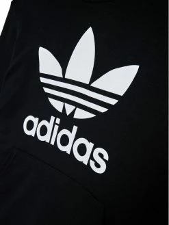 Συμφωνίες 😍 Adidas Μπλούζες Φόρμας Μπλούζα Trefoil DV2870 Μαύρο Regular Fit ⌛ -adidas Originals Κατάστημα unnamed file 55