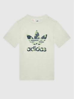 Το φθηνότερο 🔔 Adidas T-shirts T-Shirt Camo Graphic HF7451 Μπεζ Regular Fit 😍