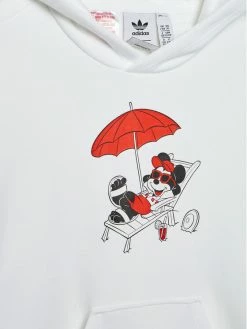 Συμφωνίες 👏 Adidas Μπλούζες Φόρμας Μπλούζα Disney Mickey And Friends HF7578 Λευκό Relaxed Fit ⭐ -adidas Originals Κατάστημα unnamed file 644