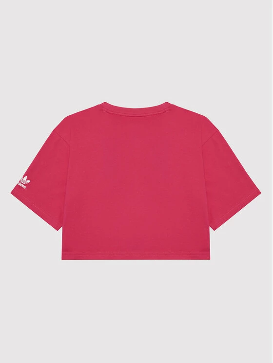 Προϋπολογισμός 🎁 Adidas T-shirts T-Shirt Adicolor Cropped HE4776 Ροζ Relaxed Fit 🤩 2 Προϋπολογισμός 🎁 Adidas T-shirts T-Shirt Adicolor Cropped HE4776 Ροζ Relaxed Fit 🤩 - Image 2