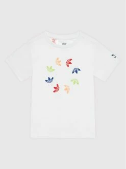 Πολύ καλή προσφορά ❤️ Adidas T-shirts T-Shirt Adicolor HF2133 Λευκό Regular Fit 🧨
