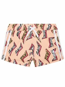 Προϋπολογισμός 🎉 Adidas Αθλητικά Σορτς Αθλητικό σορτς Allover Print GN2242 Ροζ Regular Fit 🧨