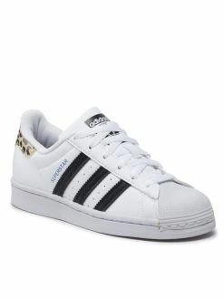 Το φθηνότερο ⭐ Adidas Κλειστά Παπούτσια Παπούτσια Superstar J GW4062 Λευκό ⭐