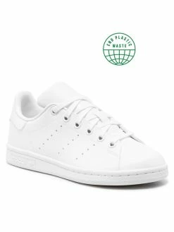 Προώθηση 🔥 Adidas Κλειστά Παπούτσια Παπούτσια Stan Smith J FX7520 Λευκό 🔥