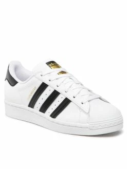 Νέος 🌟 Adidas Κλειστά Παπούτσια Παπούτσια Superstar J FU7712 Λευκό 😀