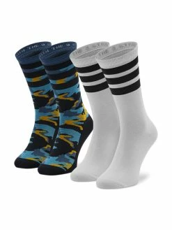 Προώθηση ✨ Adidas Ψηλές Κάλτσες Σετ 2 ζευγάρια ψηλές κάλτσες Unisex Camo HL9296 Έγχρωμο 🧨