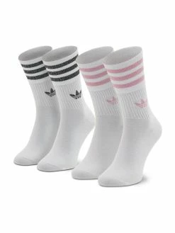 Προώθηση 👏 Adidas Ψηλές Κάλτσες Κάλτσες Ψηλές Unisex Mid Cut Glt Sck HK0301 Λευκό 😀