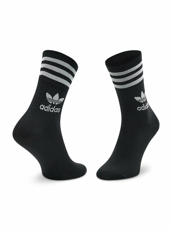 Εξοδος 💯 Adidas Ψηλές Κάλτσες Κάλτσες Ψηλές Unisex Mid Cut Crw H65459 Μαύρο ✔️ 2 Εξοδος 💯 Adidas Ψηλές Κάλτσες Κάλτσες Ψηλές Unisex Mid Cut Crw H65459 Μαύρο ✔️ - Image 2