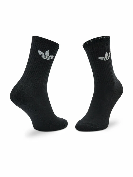 Καλύτερες κριτικές για ❤️ Adidas Ψηλές Κάλτσες Σετ 3 ζευγάρια ψηλές κάλτσες Unisex Cushioned Trefoil HC9547 Μαύρο ⌛ 2 Καλύτερες κριτικές για ❤️ Adidas Ψηλές Κάλτσες Σετ 3 ζευγάρια ψηλές κάλτσες Unisex Cushioned Trefoil HC9547 Μαύρο ⌛ - Image 2
